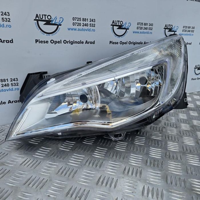 Far stanga crom halogen Opel Astra J Facelift