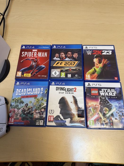 vand colectie de jocuri de ps4 ps5