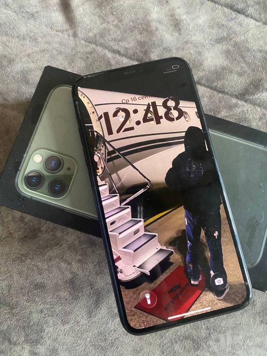 Iphone 11 Pro Max Green Full Karobka Bor