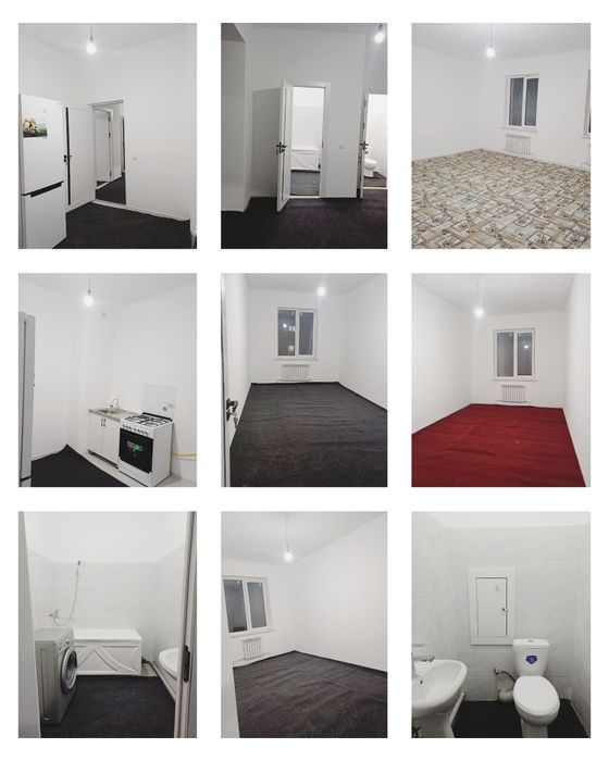 Сергели 5 Метрога 10 минутли йул таксида Янги  1 етаж оилага 400.у.е