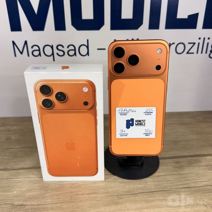 iPhone 17 Pro Max Orange