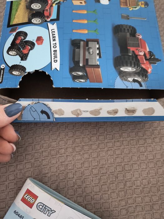 Lego City tractor cu remorcă 60461