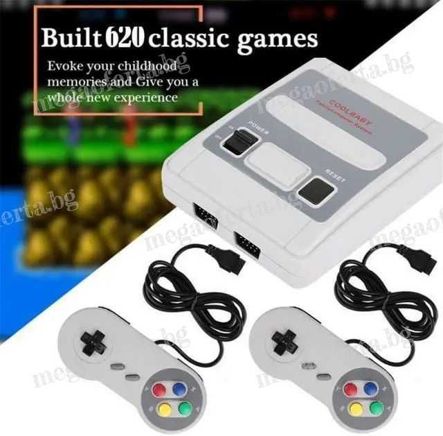 Телевизионна видео игра Nintendo 620 игри ТВ конзола Ретро Гейминг