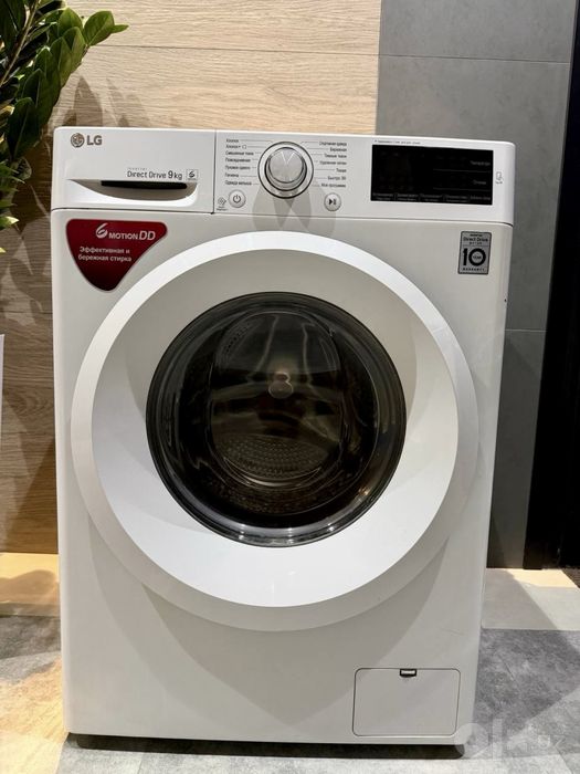 LG Inverter Direct Drive 9 кг кир ювиш машинаси / Жуда яхши ҳолатда