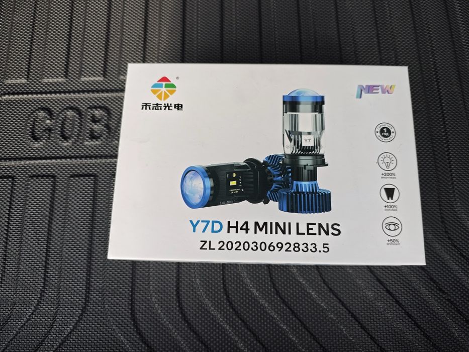 Лед лампи  Y7D H4 mini Lens