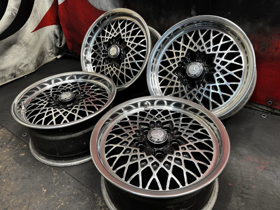 Ретро магнезиеви джанти за Мерцедес (Mercedes), 15 цола, 5x112