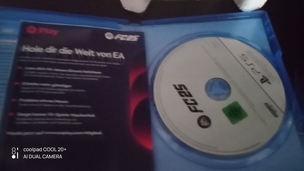 Vând controller ps5+cd fc25 ps5