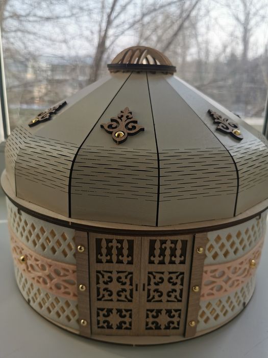 Сувенир Юрта из дерева