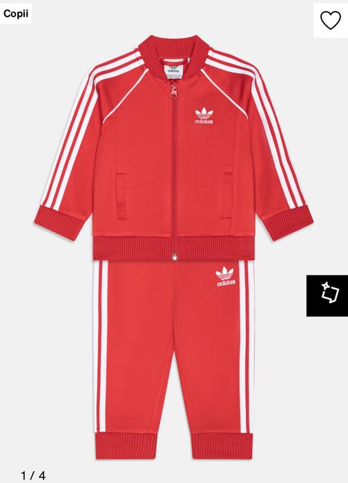 Trening adidas rosu copii