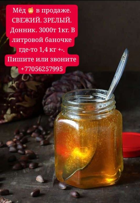 Продам МЁД свежий со своей пасеки