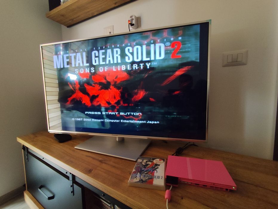 Plasystation 2 slim PINK (ps2 slim roz)