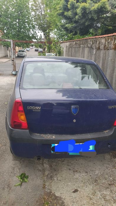 Vand Dacia Logan 2006 albastru benzina 100.000 km toate geamurile electrice AC, capacitate 1390