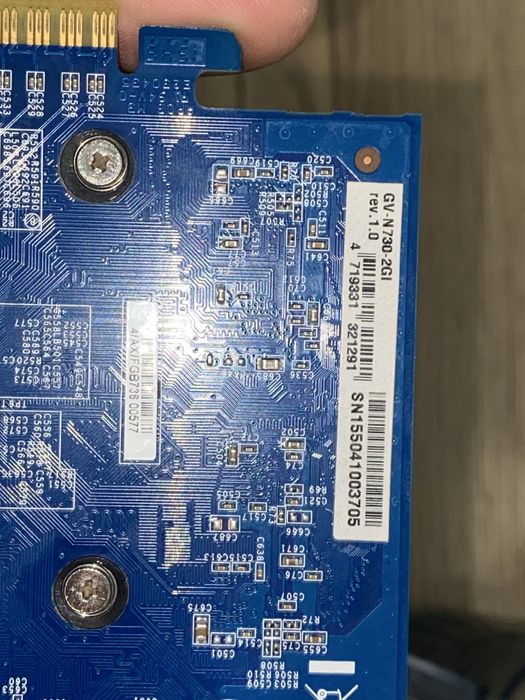 Видеокарта GT 730 2gb