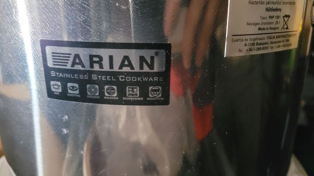 Cazan tuica 50 litri NOU, de inox si cupru