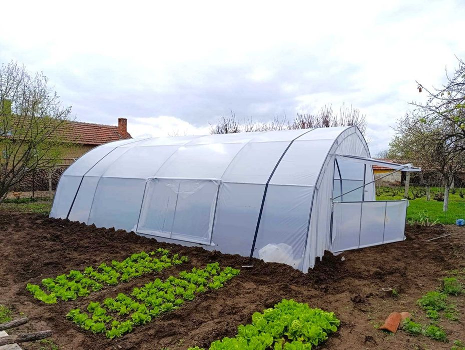 Оранжерии -тип Хоби / оранжерия ширина 4м
