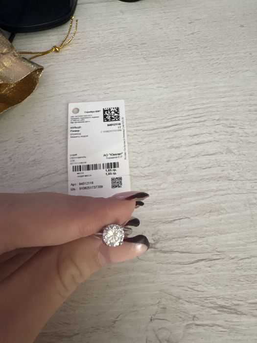 Продам серебряное кольцо SOKOLOV 925 пробы
