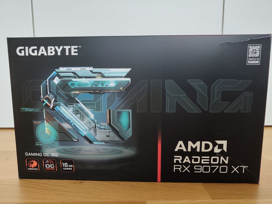 Видеокарта Radeon RX 9070XT Gaming OC