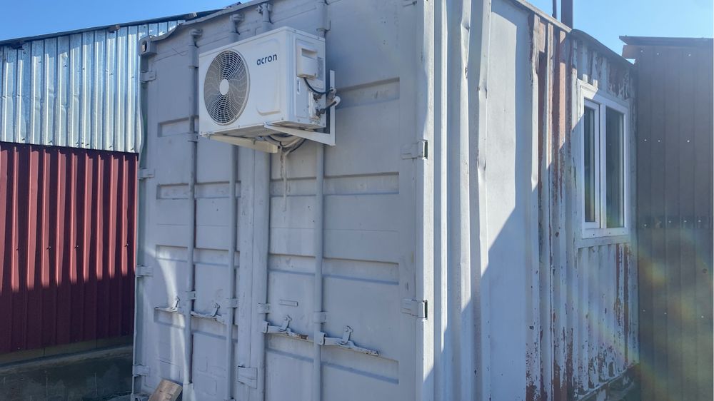 »Продам 20-футовый утеплённый контейнер, жилой, с кондиционером»