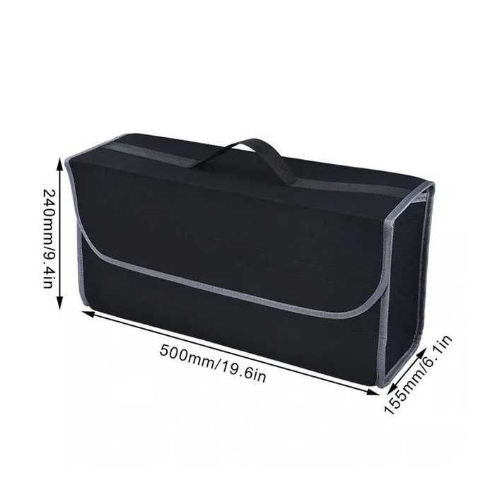 Органайзер за автомобил, чанта за багажник, черен