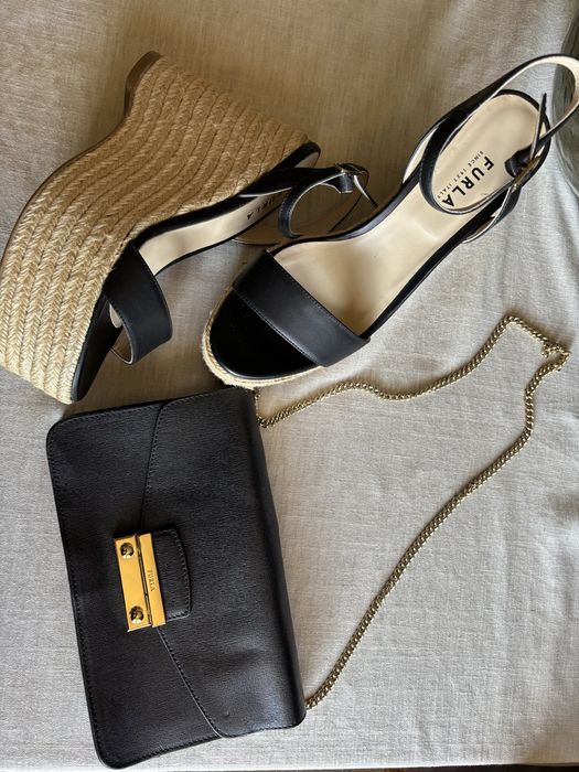 Furla сандали и чанта