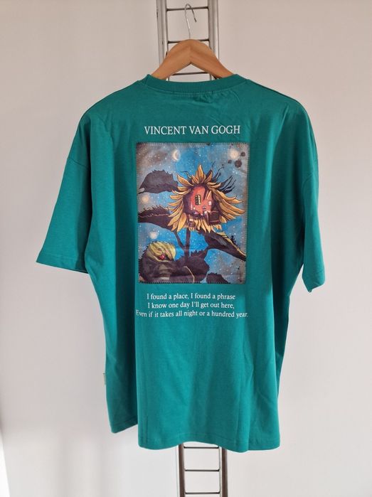 Страхотна мъжка тениска VINCENT VAN GOGH  размер L XL 2XL
