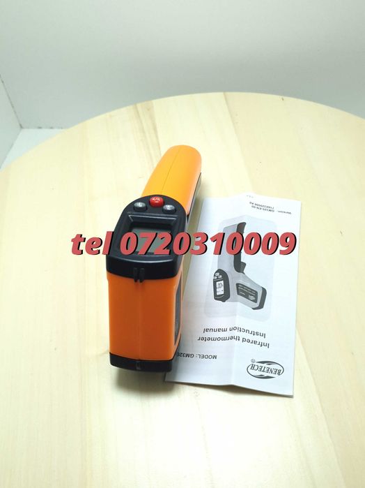 Termometru Industrial Pentru Utilizare Profesionala -50 +380C Uni Galben / Negru