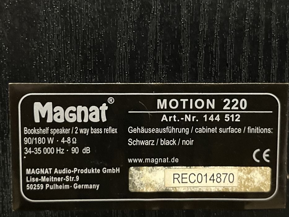 Boxe raft sau surrond magnat Motion 220