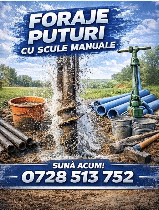 Foraje puturi apa