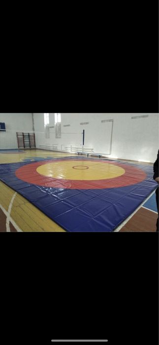 Борцовский ковер (10*10) с маты НПЭ