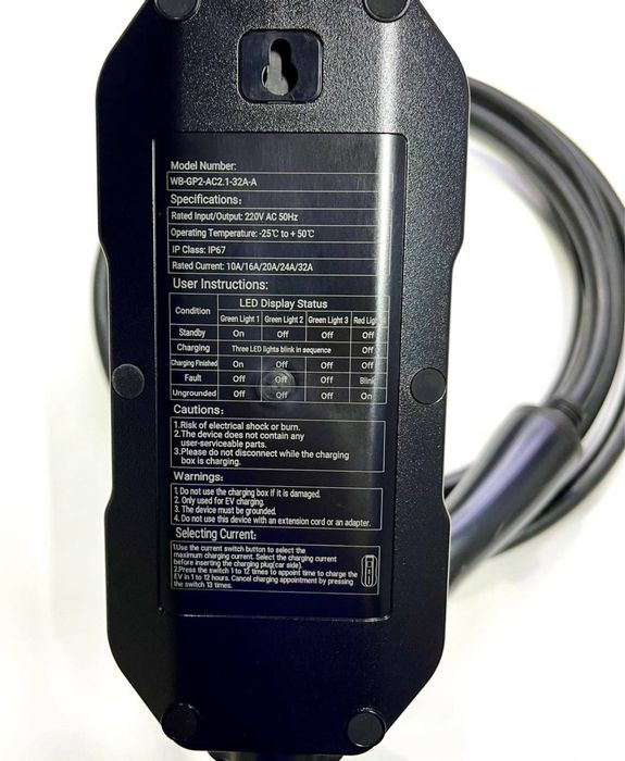 Зарядка для электромобиля 7 квт зарядная станция byd gac zeekr id4 id6