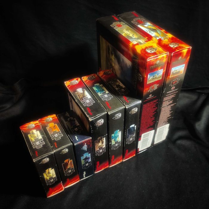 Набор пазлов World of Tanks. Коллекционное издание Wargaming.