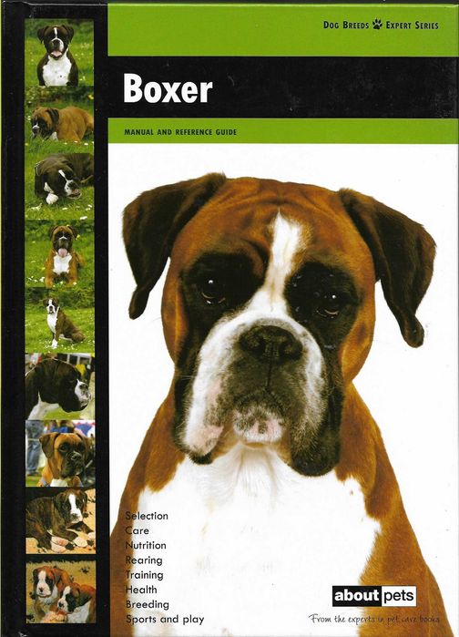 Super carte ingrijire caine rasa Boxer in limba engleza cu informatii