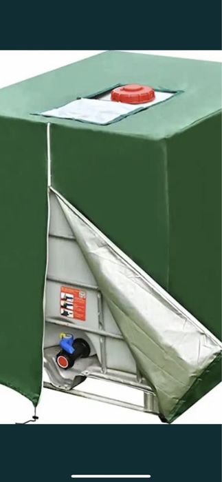 Покривало за бидон 1 тон. ЗЕЛЕНО!