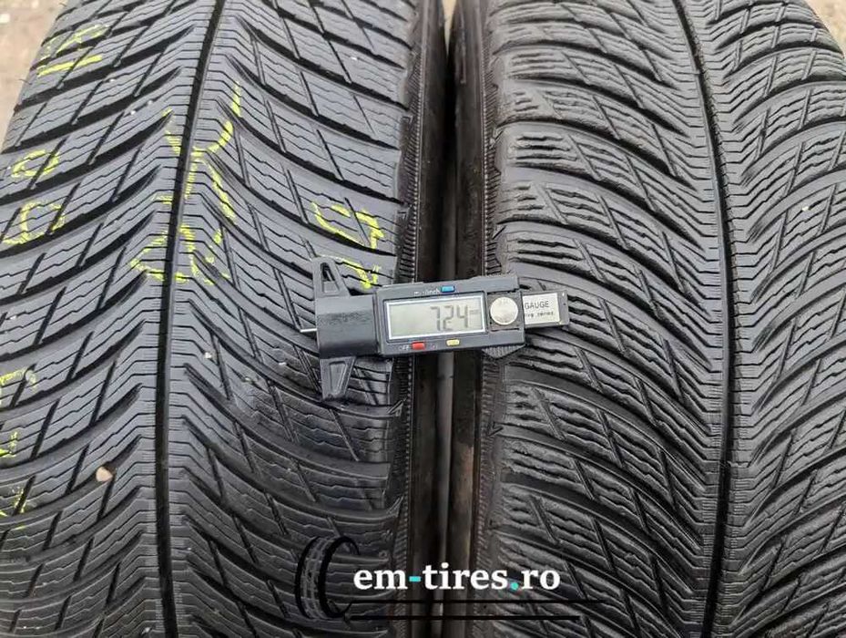 SET 2 Anvelope Iarna 225/60 R18 MICHELIN Pilot Alpin 5 ZP 104H - Runfl