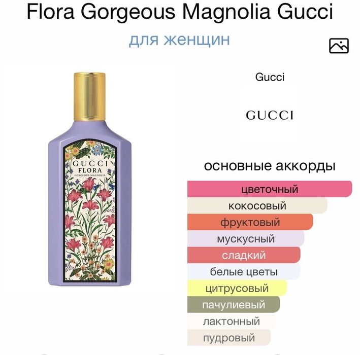Парфюм Gucci Flora Gorgeous Magnolia  (оригинал)