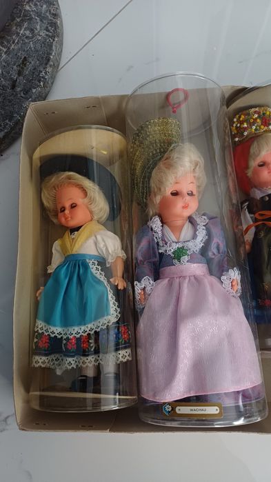 Păpuși set  4 bucati in cutie originalâ
