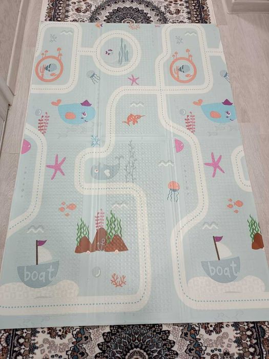 Продается детский термо-коврик, Коврик детский двусторонний