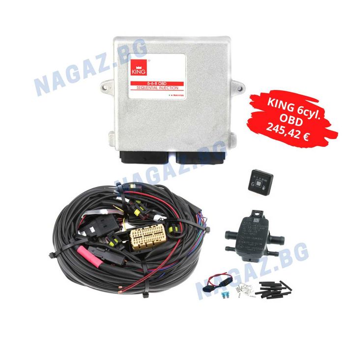 Газов инжекцион 4cyl. KING MP48 OBD/KING 5,6,8 cyl./gazov injekcion