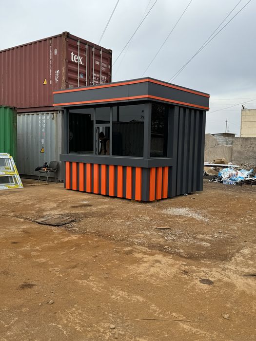 Qorovul budka охранная будка готовы