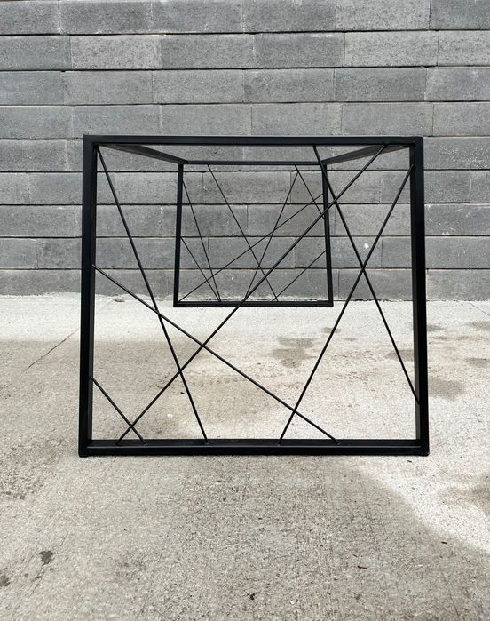 Метални крака за мебели за трапезна маса невероятен дизайн Правоъгълни