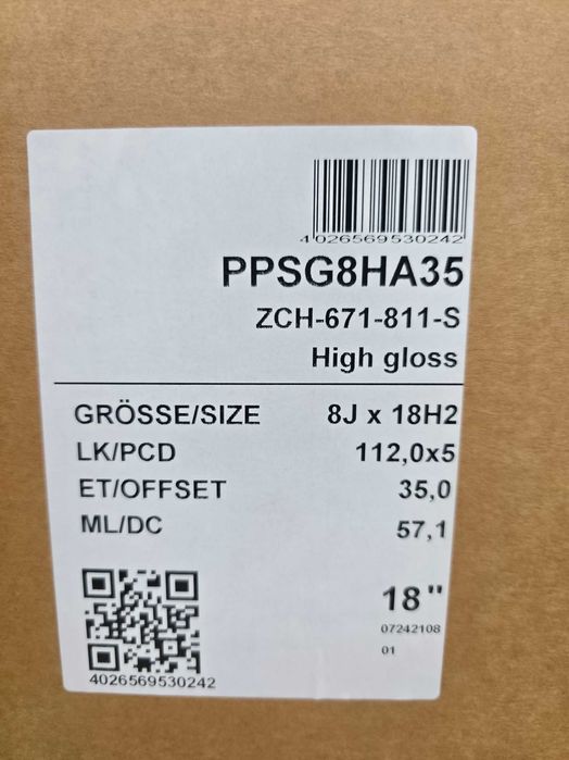 4 Jante Aliaj 5x112 18'' 8J ET 35 57.1 - Dedicate VW Tiguan Passat Golf T-Roc Touran Sharan / Skoda Octavia Superb Yeti Kodiaq Karoq JANTE NOI !