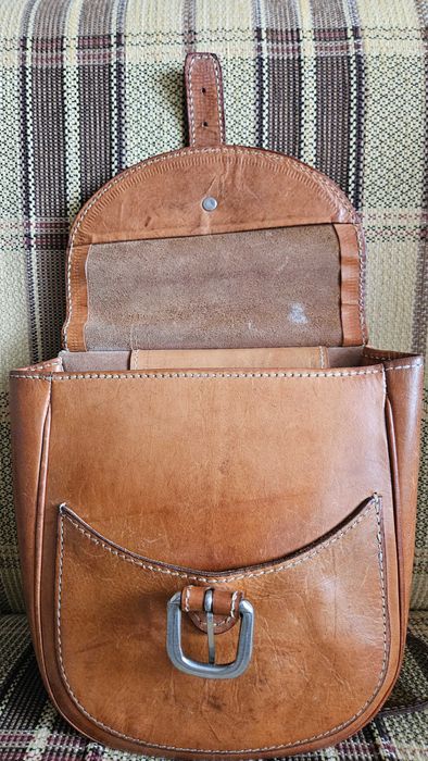 Geantă Vintage din Piele Naturală – Stare Impecabilă – Încap Tablete 11" / Agende A5