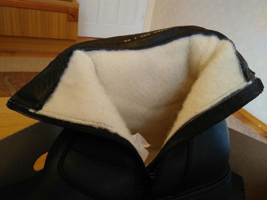 НОВИ ЗИМНИ Боти- 44,45,N ЕСТЕСТВЕНА кожа-България