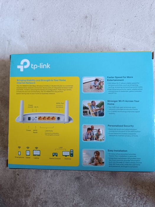 ADSL-модем/роутер TP-Link TD-W8961N