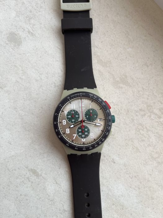 Swatch obsidian часовник