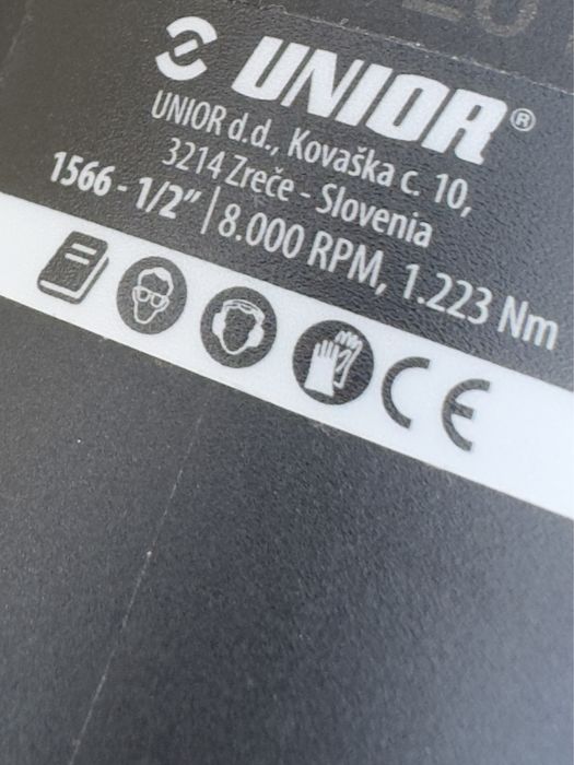 Unior 1566 pistol pneumatic reversibil de impact variabil furtun pneum