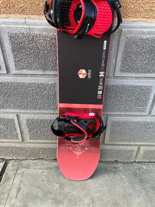 placa snowboard salomon super 8 L154