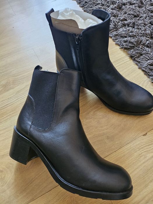 Боти естествена кожа