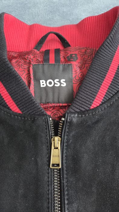 Geaca piele Boss+Blugi Dsquared Originali 100%