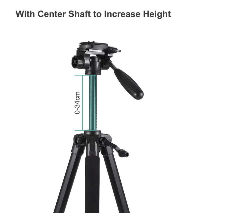 Статив Andoer с панорамна глава 1.88м. / 5клг.